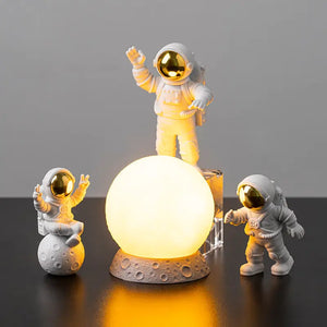 Astronaut and Moon Home Decor Set | decor,gift,light