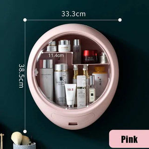 Wall-Mounted Makeup Storage Box | Bathroom,Storage,Wall-mounted