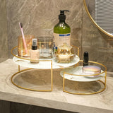 Bottom Marble Glass Plate Storage Rack | Bathroom,Glass,Marble